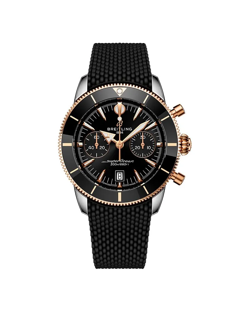 Breitling Chronograph Superocean Heritage B01 Chronograph 42 Silber