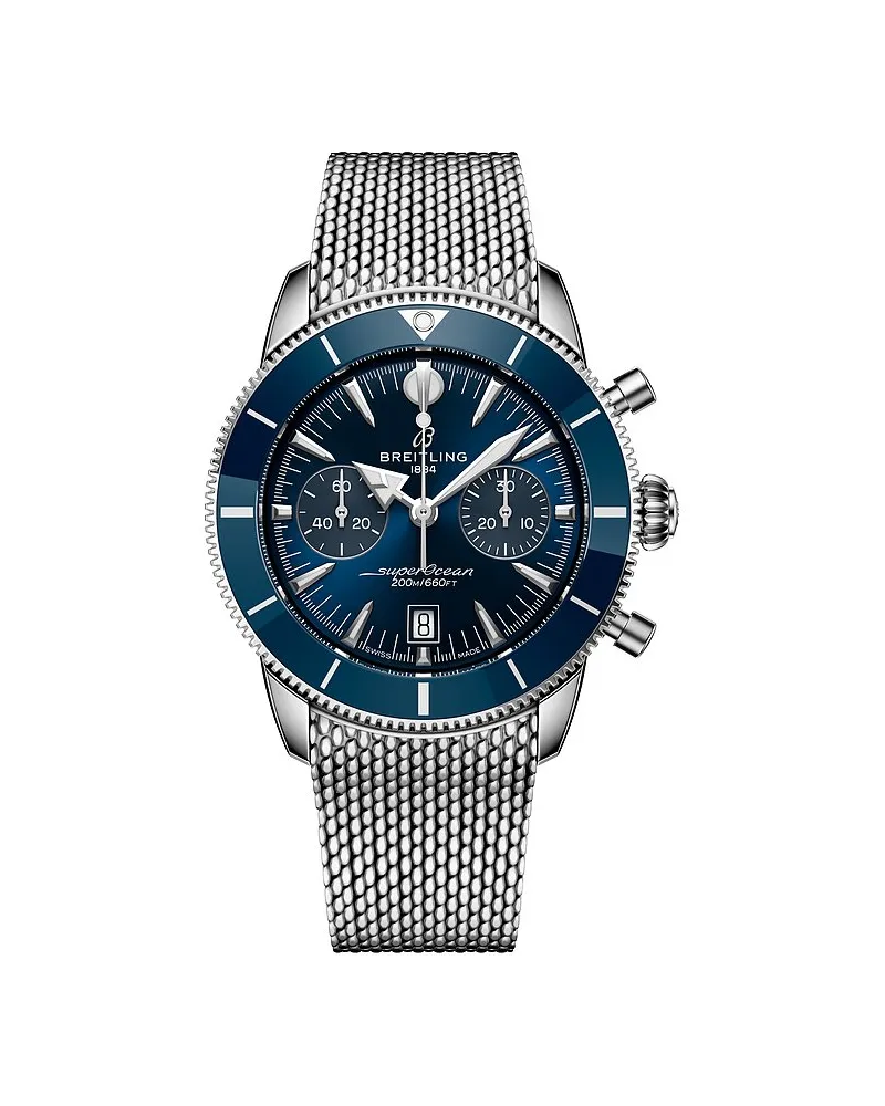 Breitling Chronograph Superocean Heritage B01 Chronograph 42 Silber