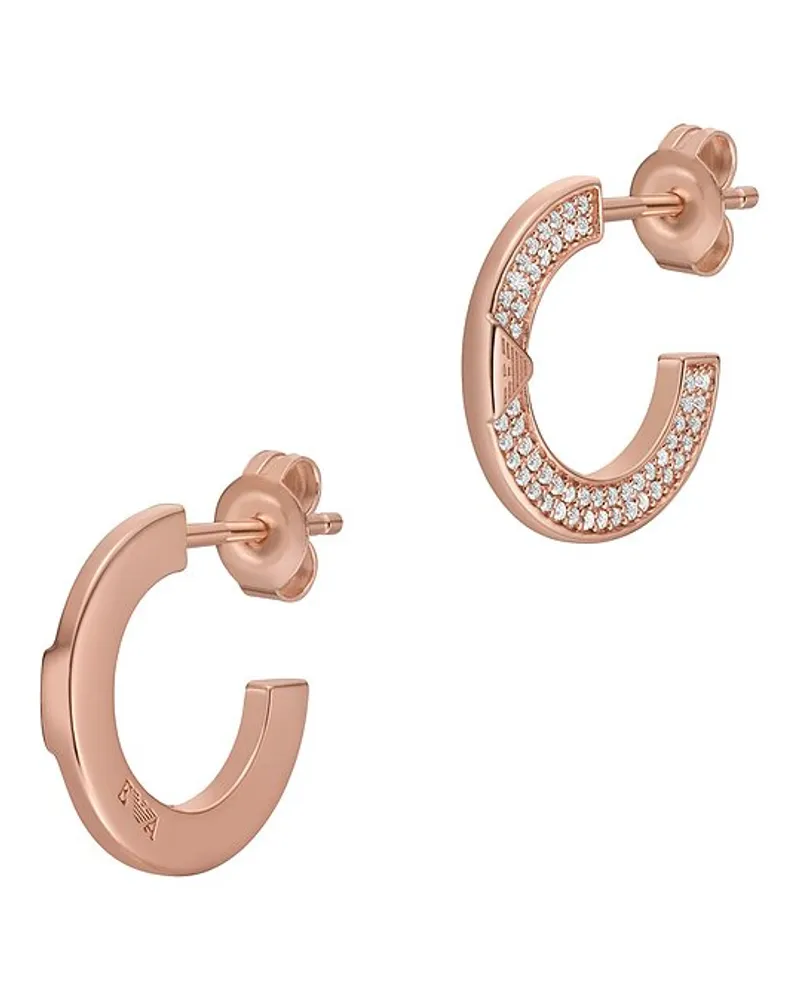 Emporio Armani Creolen Roségold