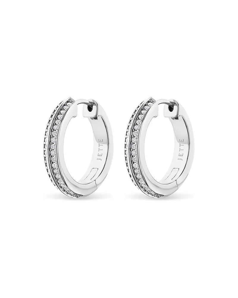 JETTE Creolen ENDLESS Silber