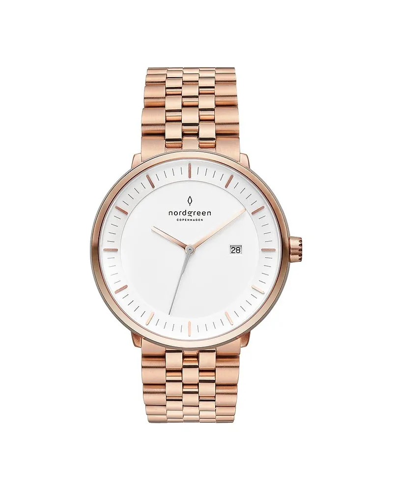 Nordgreen Herrenuhr Roségold