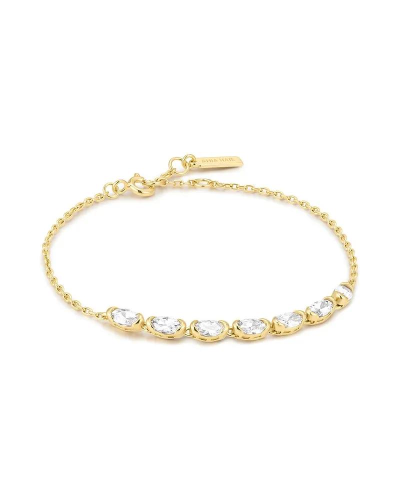 ANIA HAIE Armband 76 - Wanderer Gelbgold