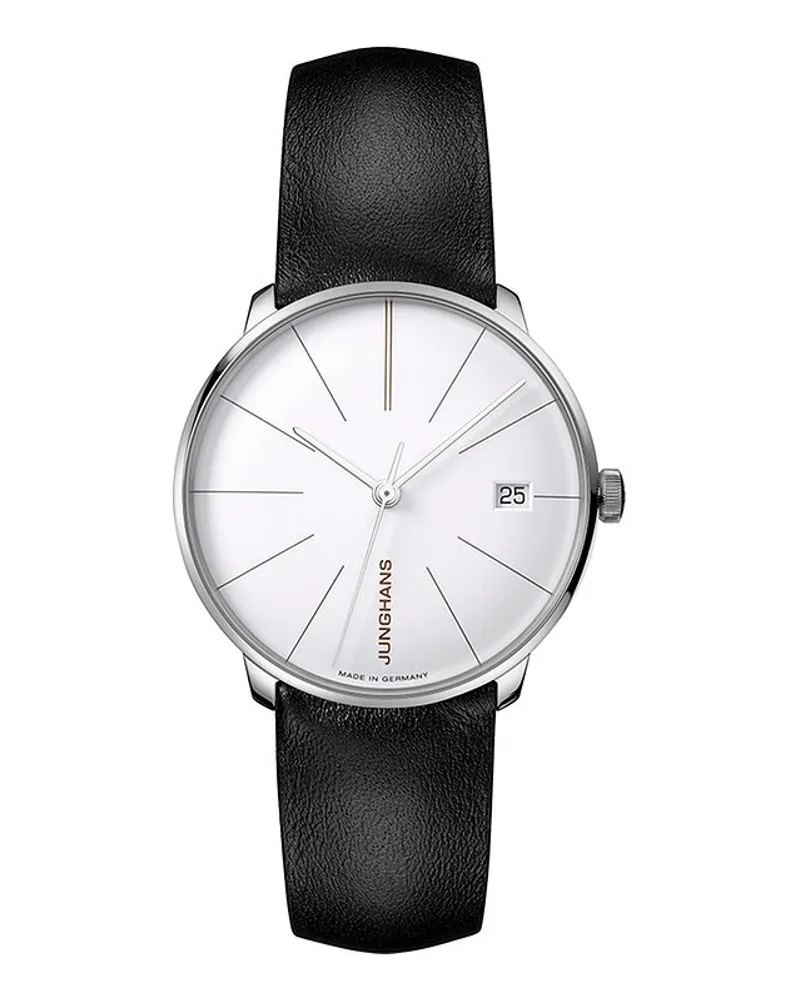 Junghans Damenuhr Meister fein Kleine Automatic Silber
