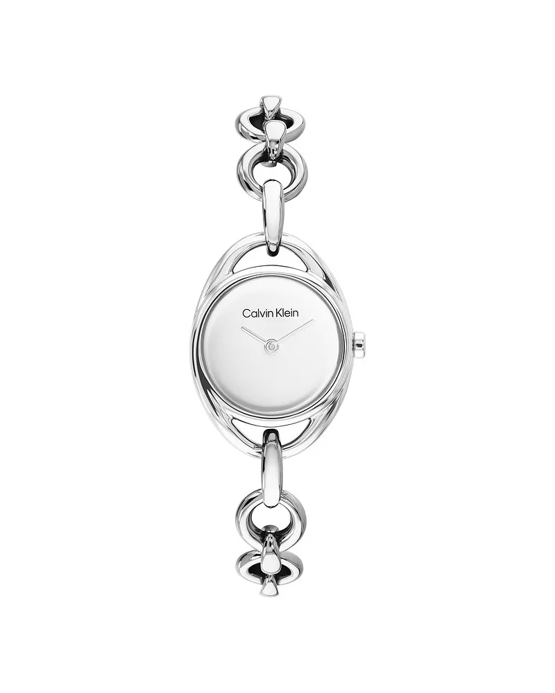 Calvin Klein Damenuhr CK PURE LINK Silber