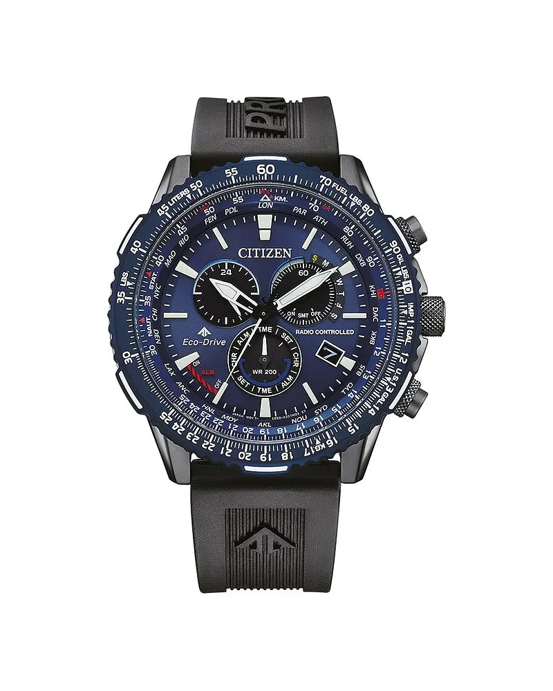 Citizen Chronograph Promaster Sky Funkuhr Eco Drive Schwarz