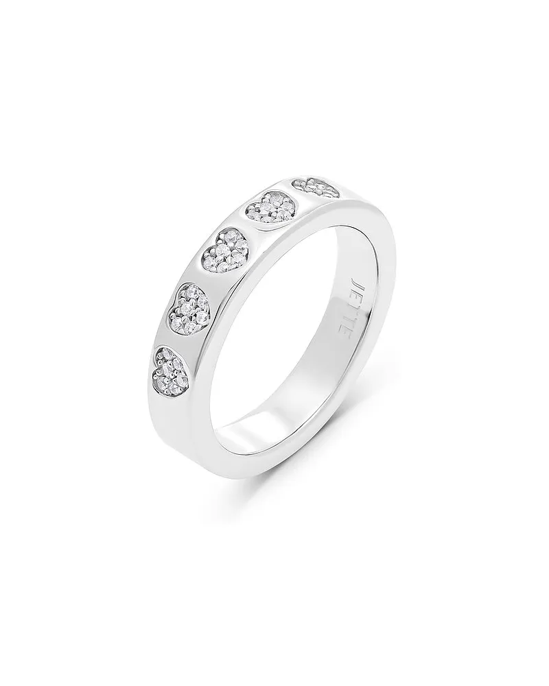 JETTE Damenring TRUE LOVE Silber