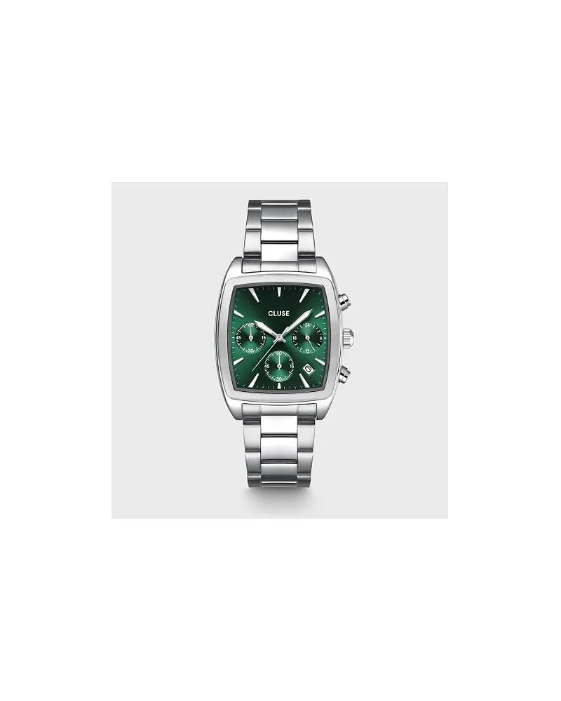 CLUSE Herrenuhr Quartaut Silber
