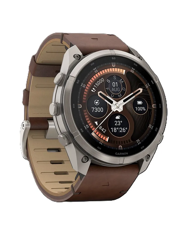 Garmin Smartwatch Fenix 9 Pro - inReach, 51 mm Titan Silber