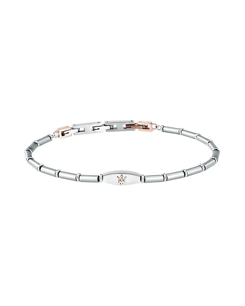 Maserati Armband Titanium Silber