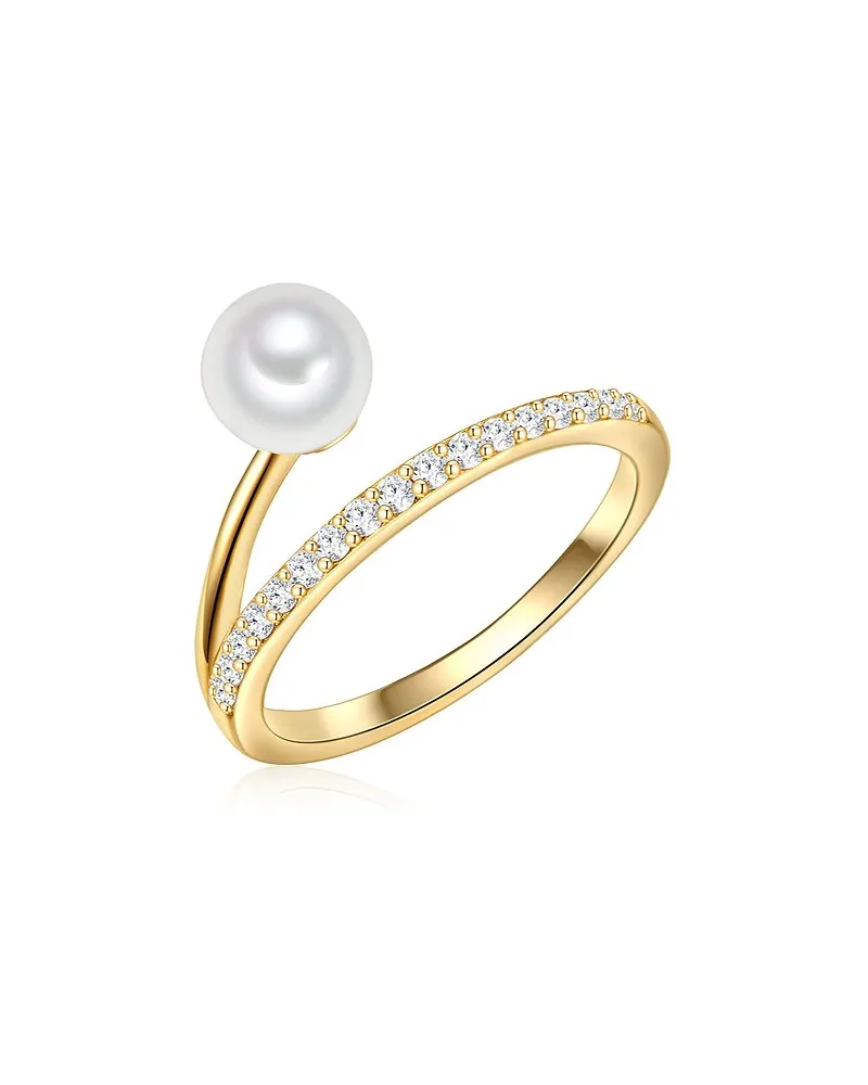 Valero Pearls Damenring Gelbgold