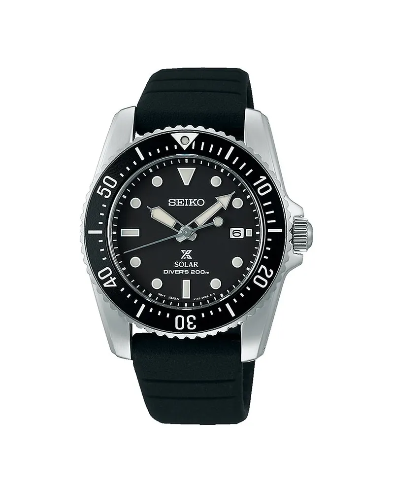 Seiko Taucheruhr SEA Silber