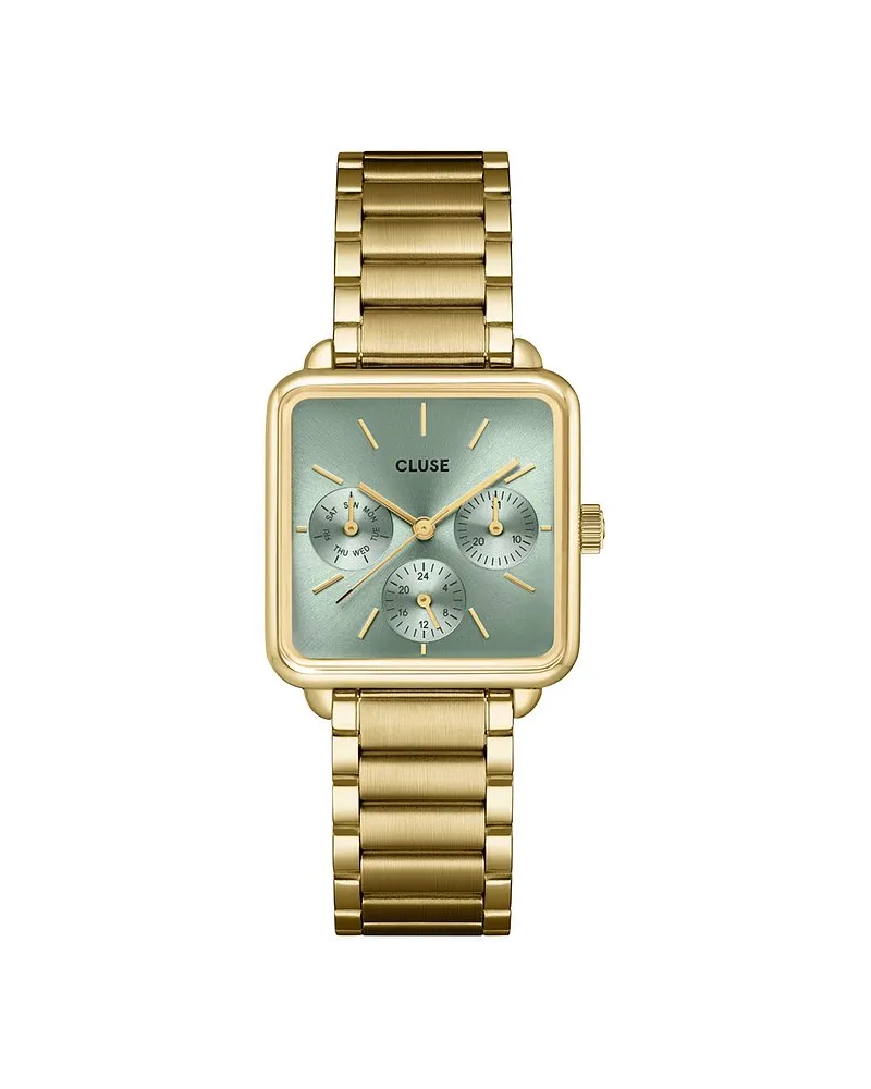 CLUSE Damenuhr La Tétragone Multifunction Gold