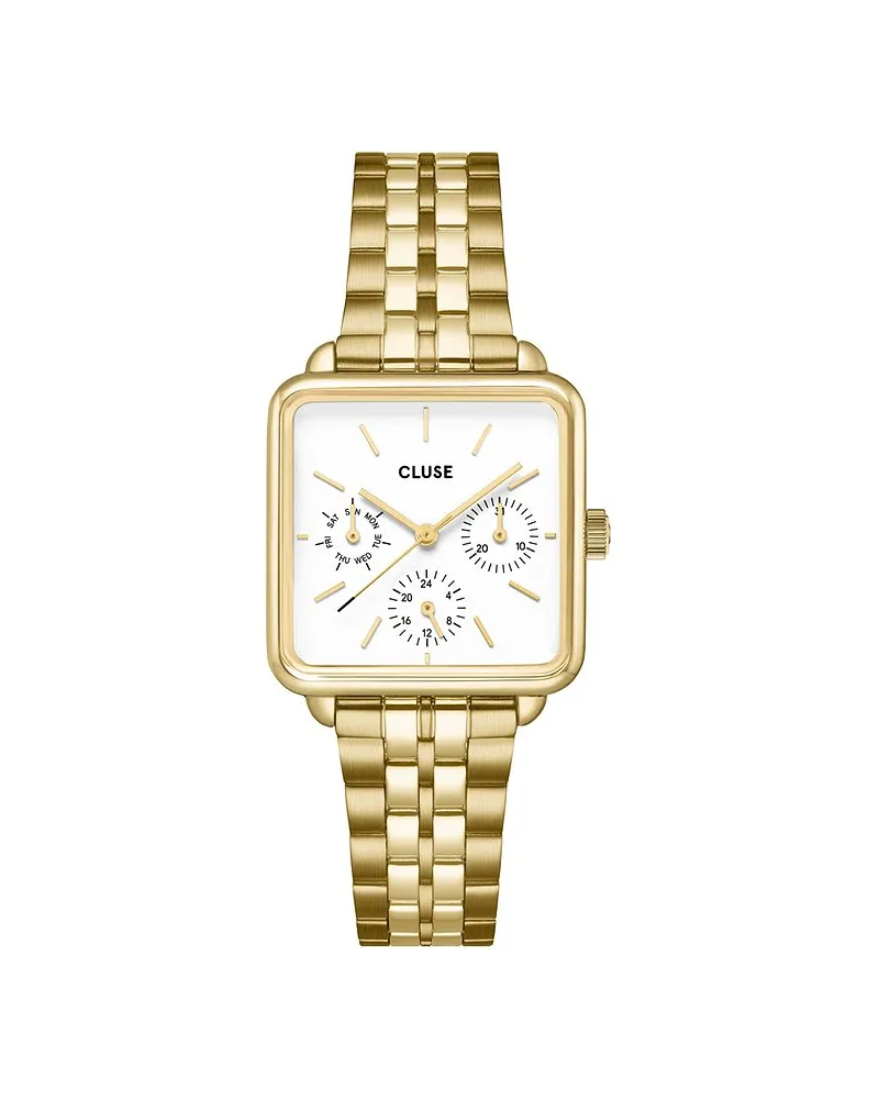 CLUSE Damenuhr La Tétragone Multifunction Gold