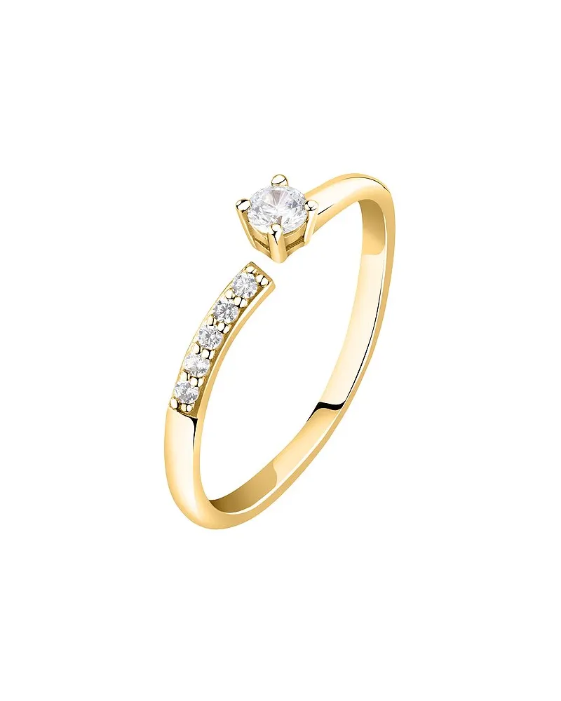 Live Diamond Damenring Gelbgold