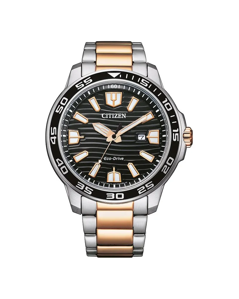 Citizen Herrenuhr Sport Eco-Drive Bicolor