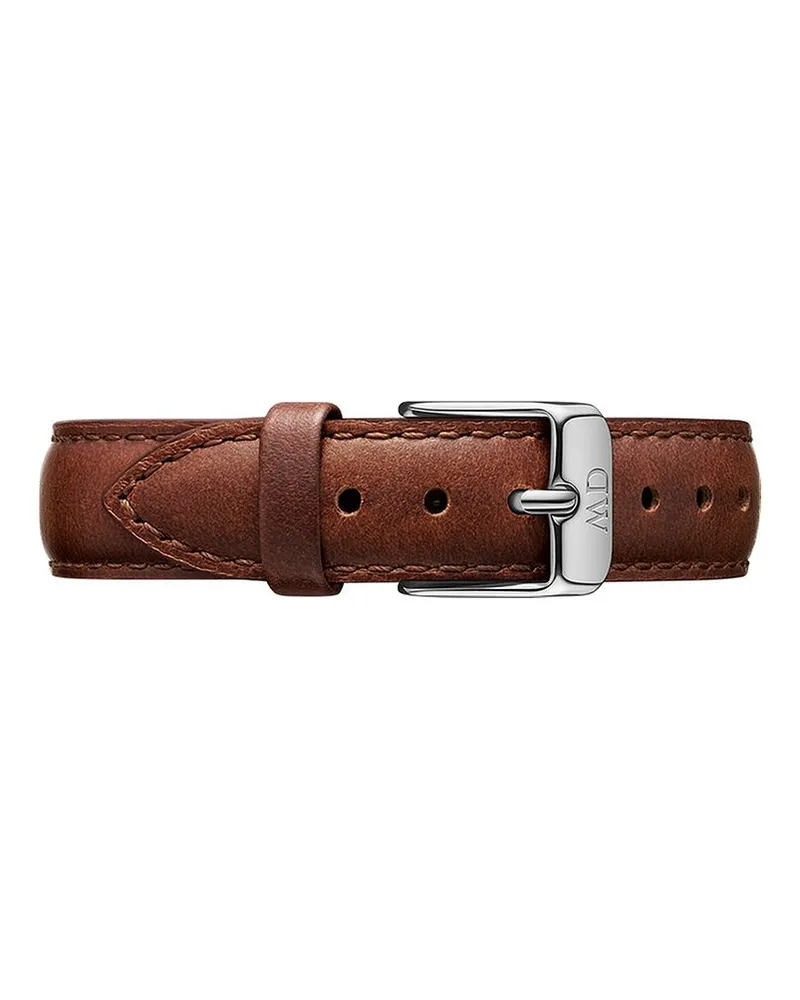 Daniel Wellington Lederband Classic Petite Braun