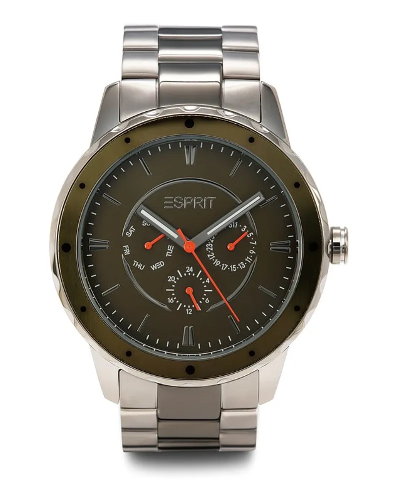 Esprit Herrenuhr Brisk Grau