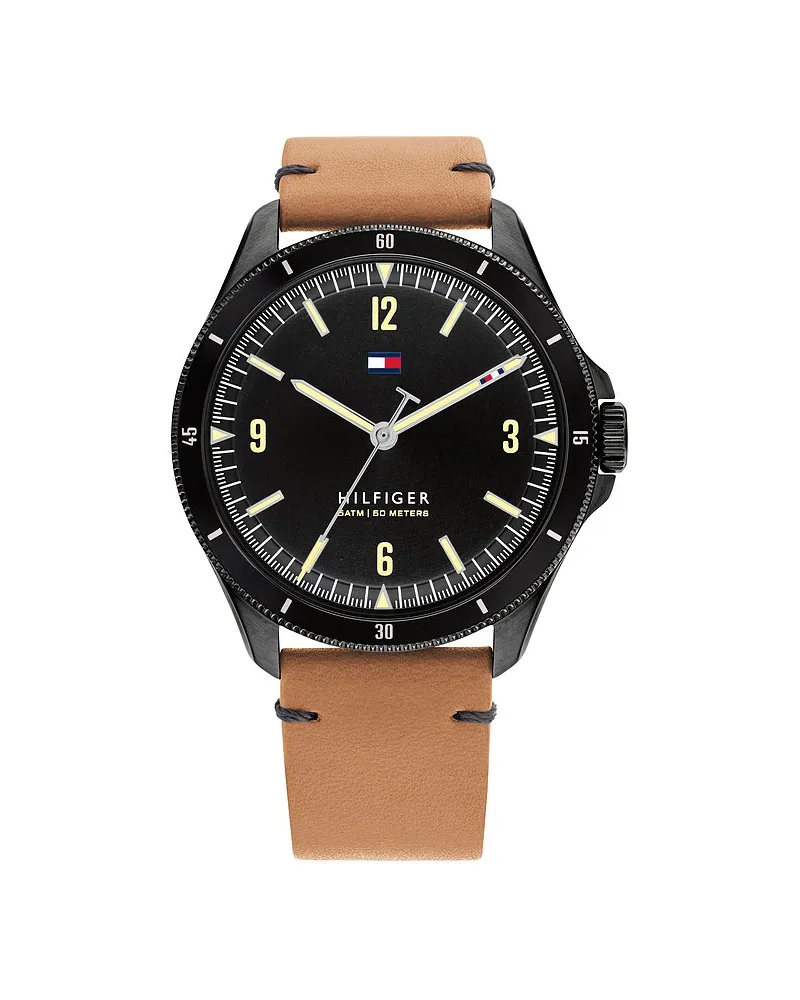 Tommy Hilfiger Herrenuhr Schwarz