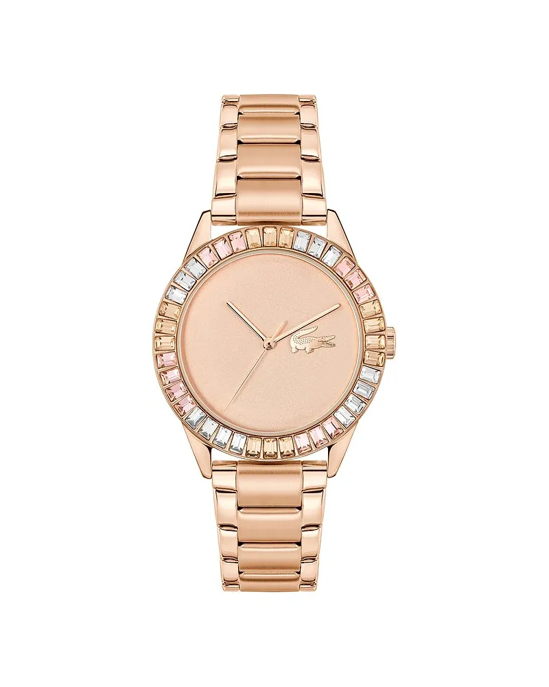 Lacoste Damenuhr Ladycroc Gold