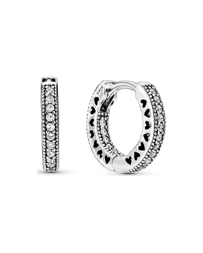 Pandora Creolen Signature Silber