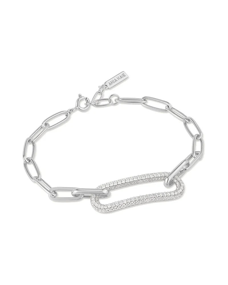 ANIA HAIE Armband Tough Love Silber
