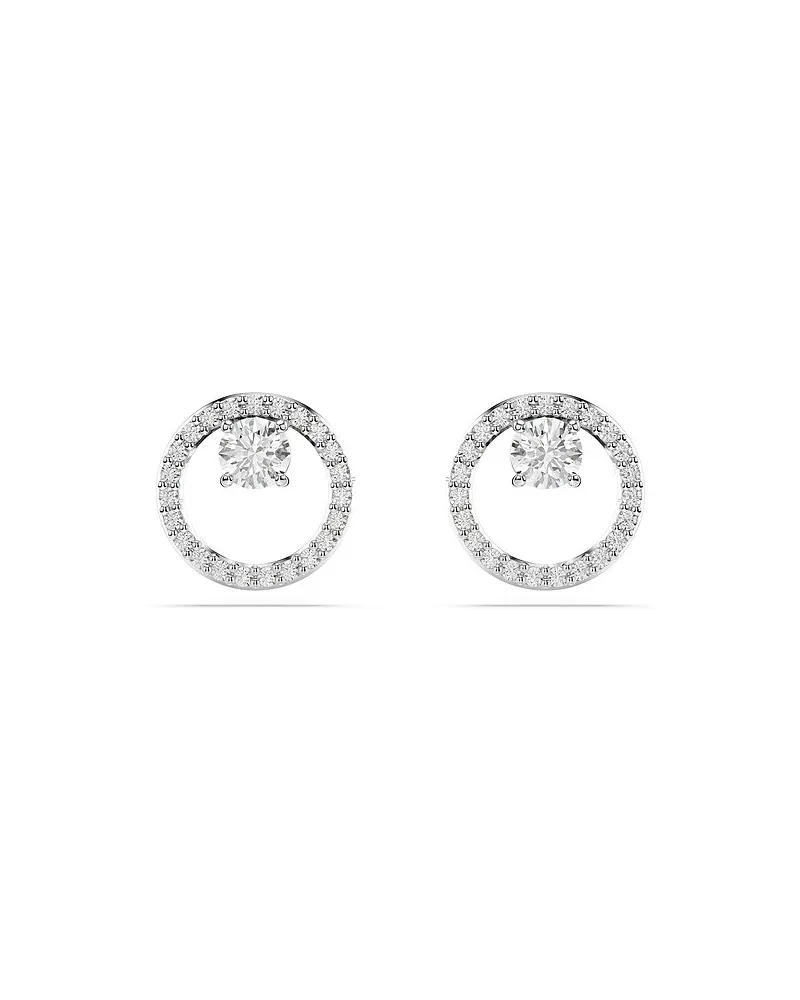 Swarovski Ohrstecker Constella Pavé Weiß
