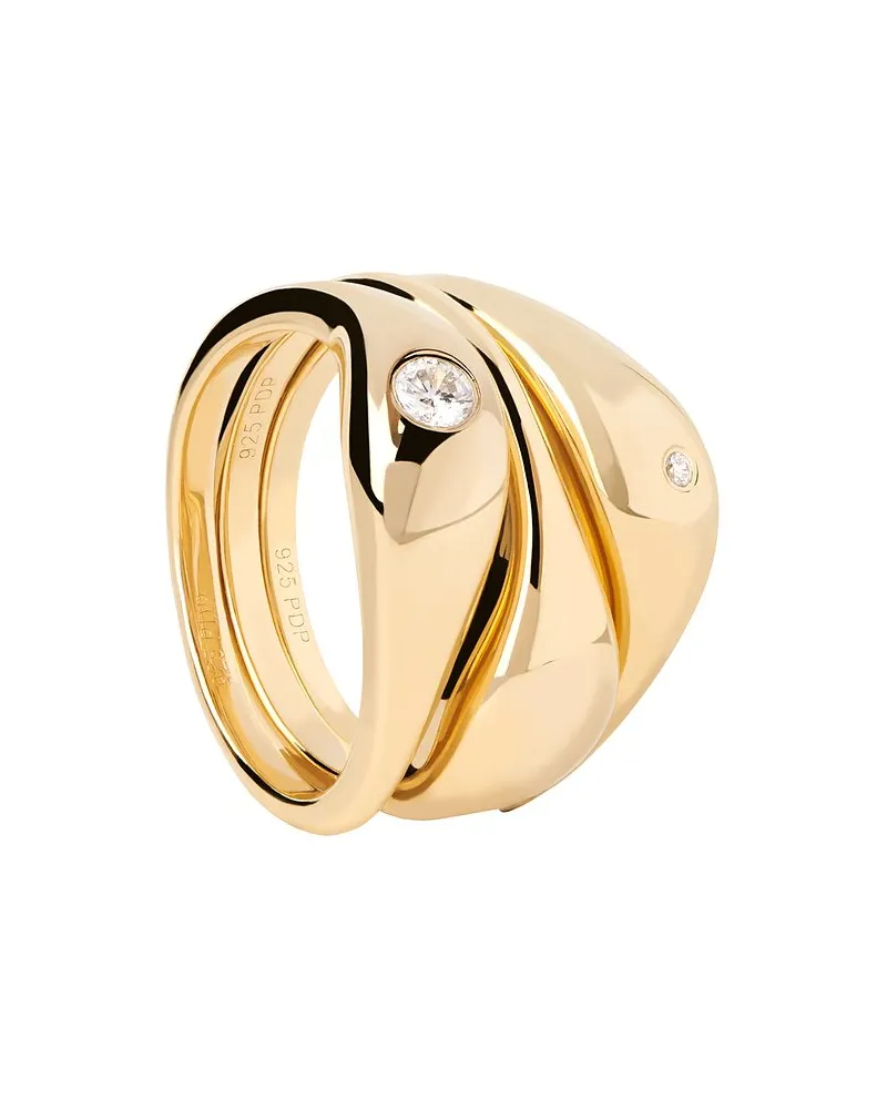 adidas Damenring Essentials Gold