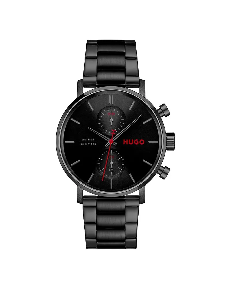 HUGO BOSS Herrenuhr #TAKEOFF Schwarz