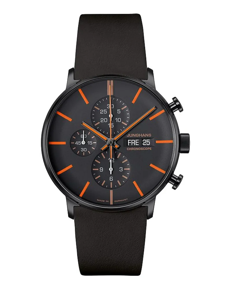Junghans Chronograph Form A Chronoscope Schwarz