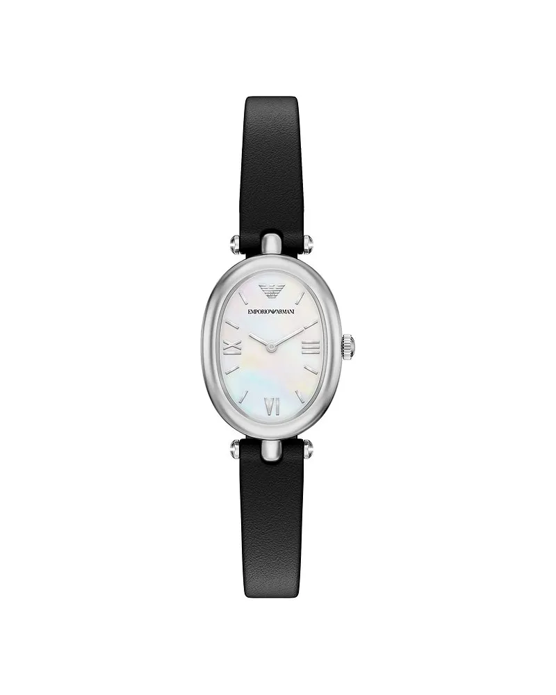 Emporio Armani Damenuhr Silber