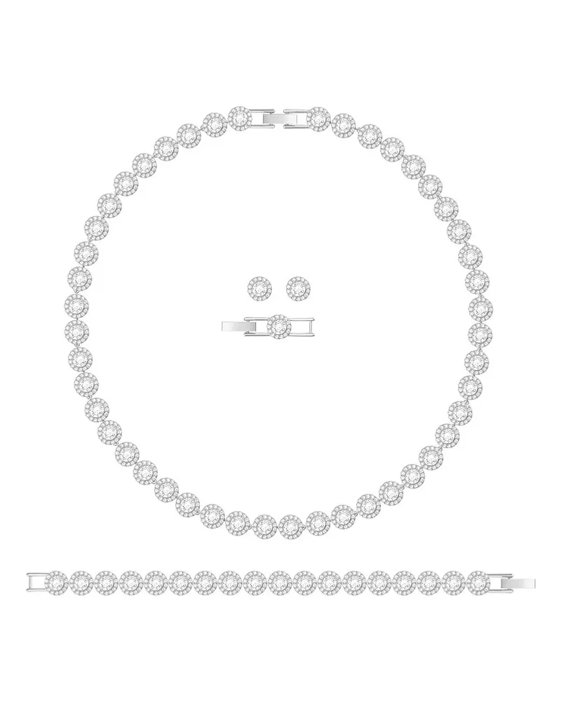 Swarovski Schmuck-Set Una Angelic Silber
