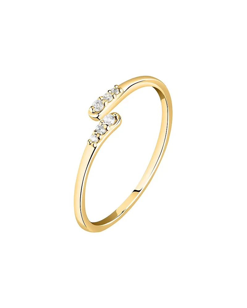 Live Diamond Damenring Gelbgold
