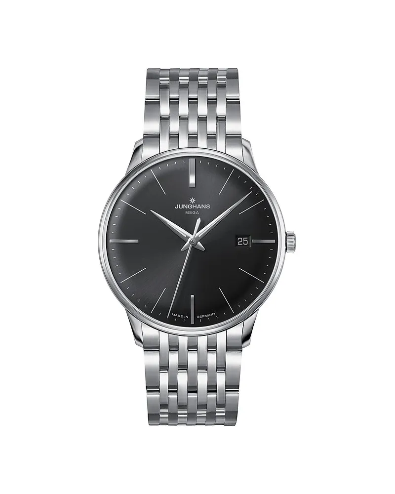 Junghans Unisexuhr Meister MEGA Silber
