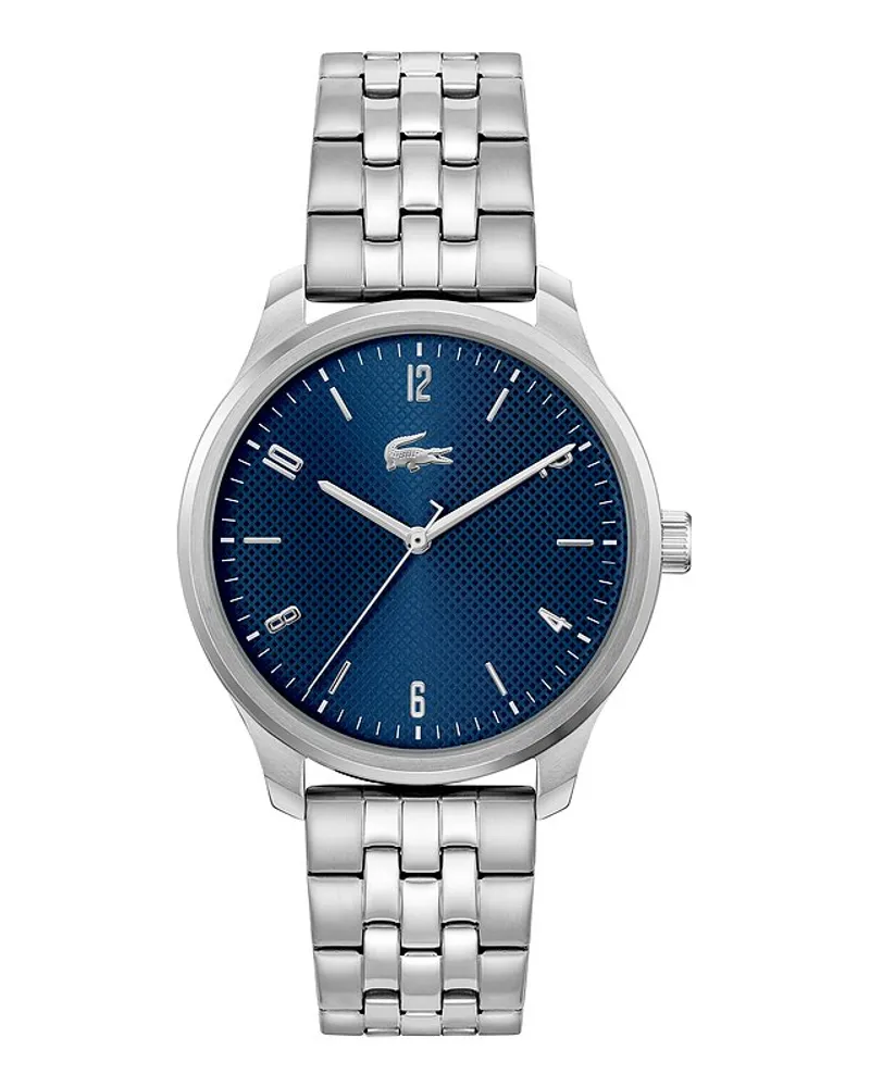 Lacoste Herrenuhr Lisbon Silber
