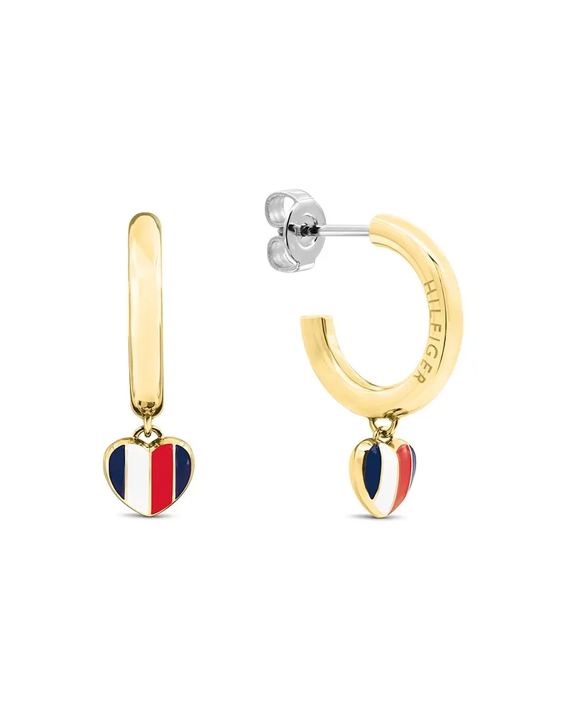 Tommy Hilfiger Ohrhänger HEART CHARMS Gold