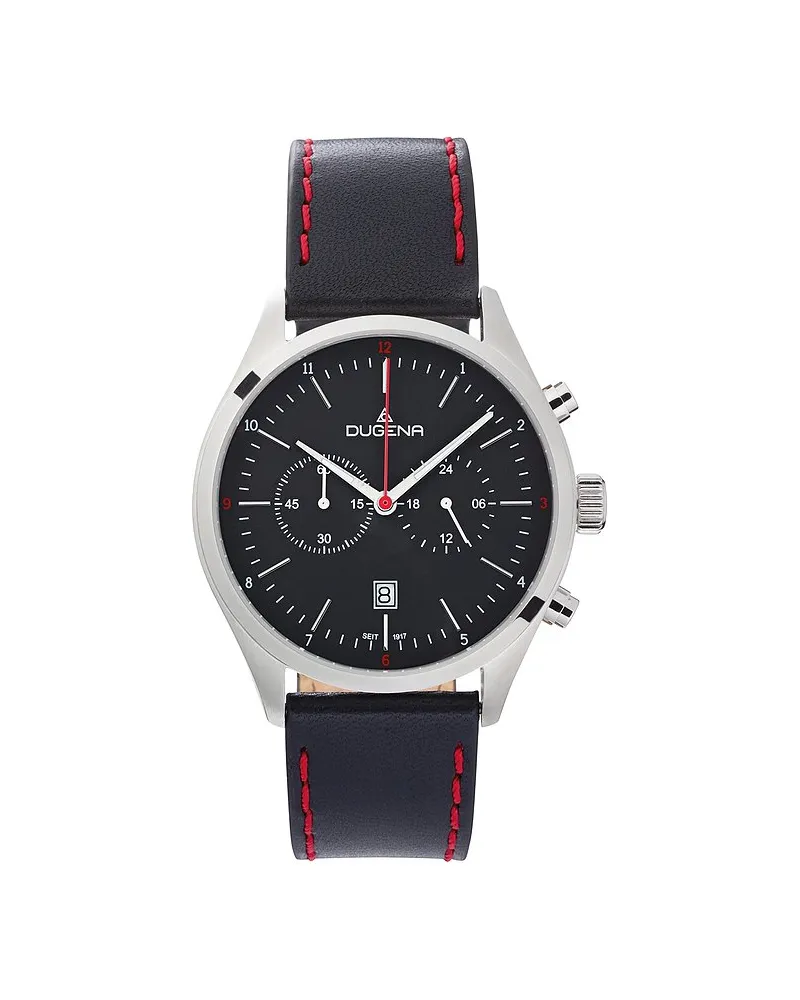 Dugena Chronograph Dakar Chrono Silber