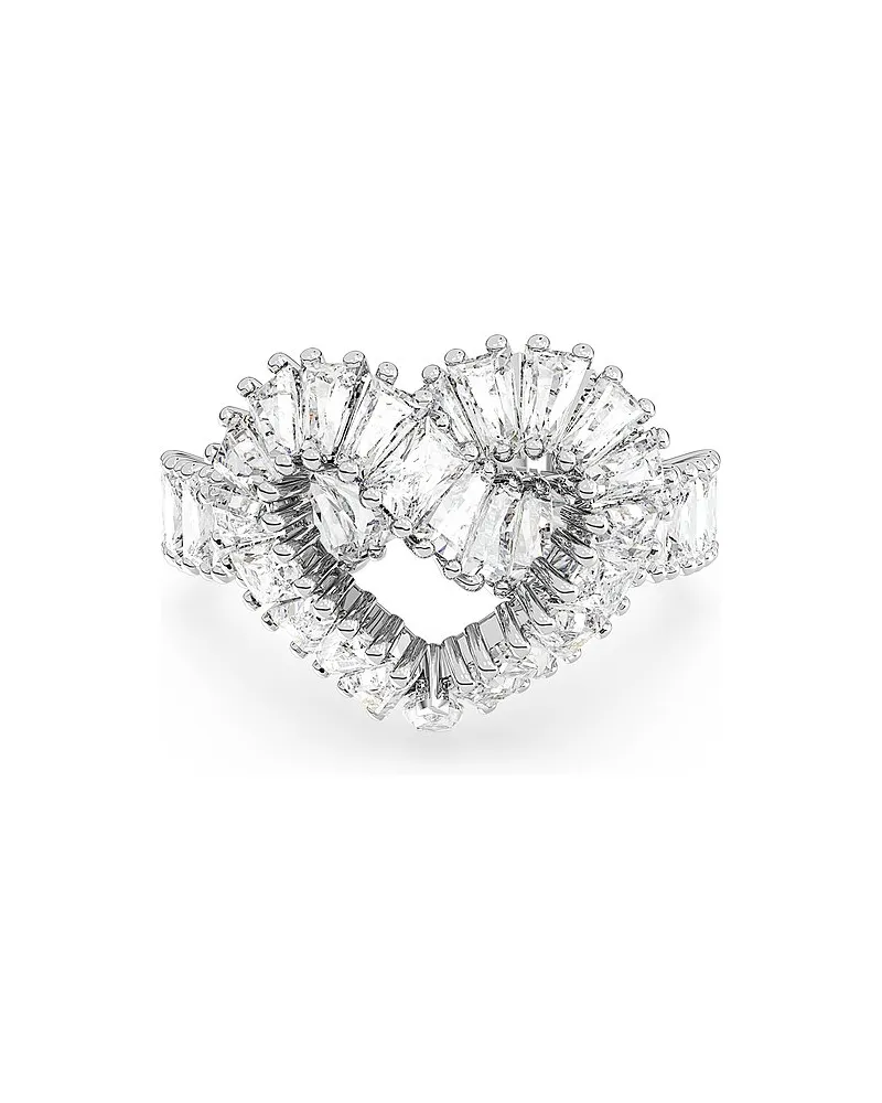Swarovski Damenring Matrix Silber