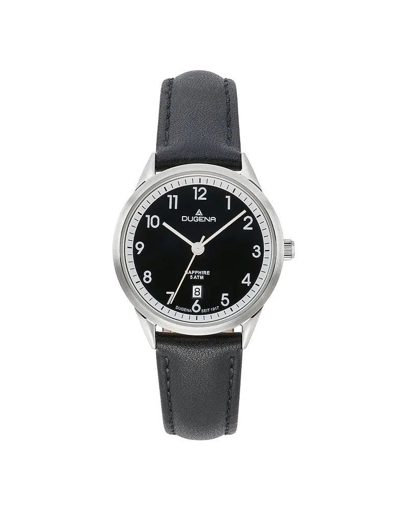Dugena Damenuhr Slim Line Silber