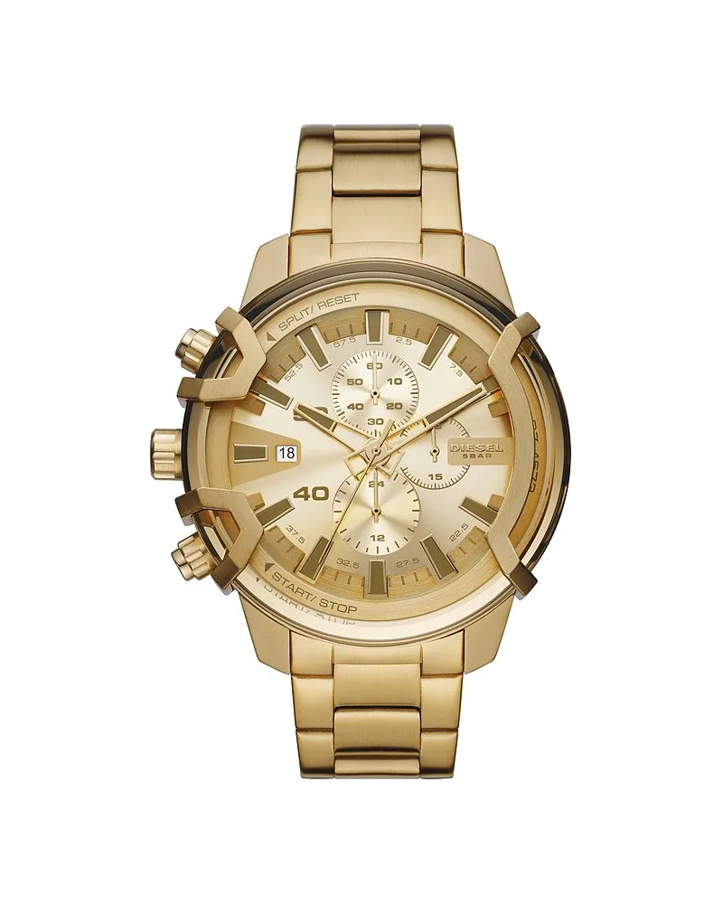 Diesel Chronograph Griffed Gold