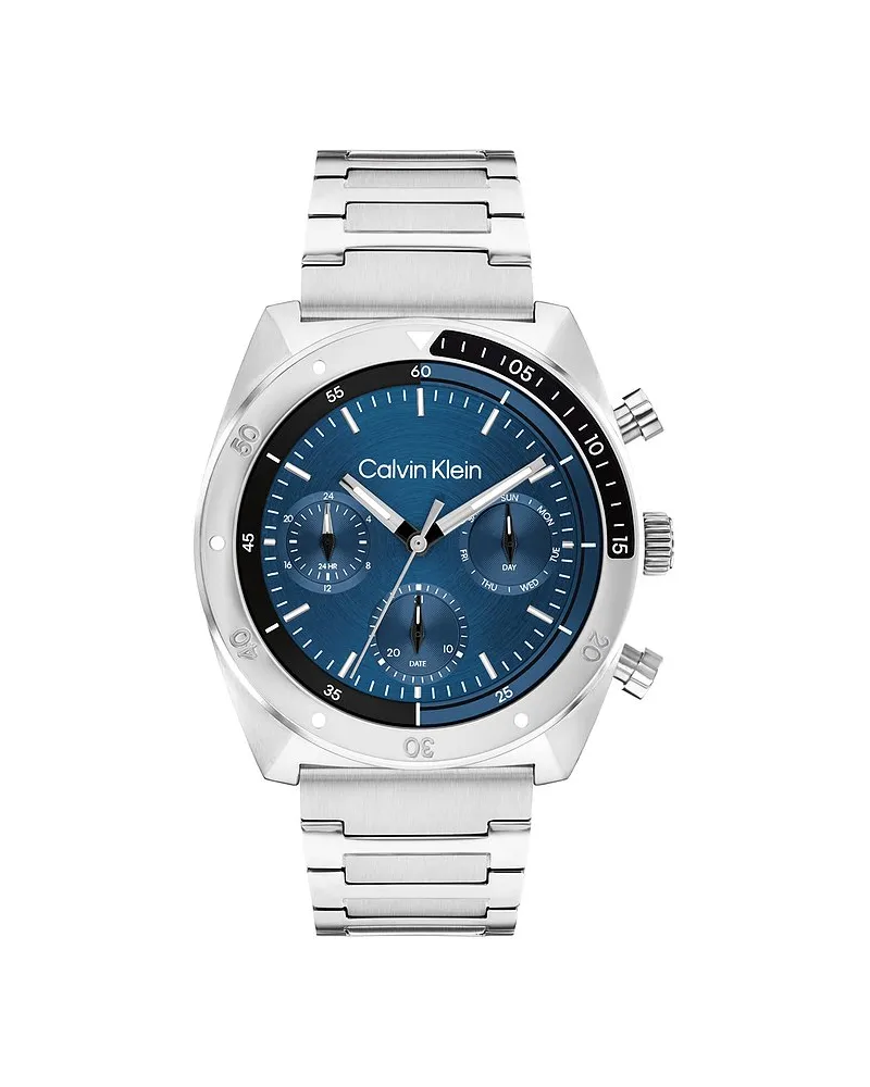 Calvin Klein Herrenuhr Ck Flex Silber