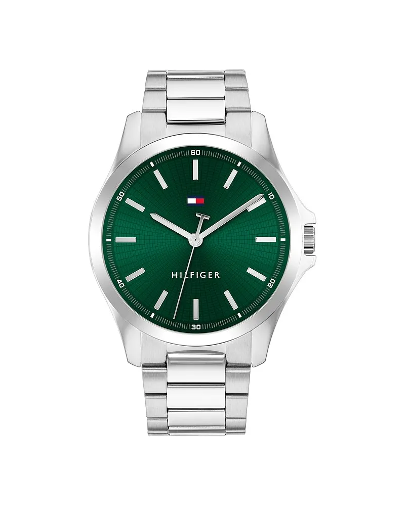 Tommy Hilfiger Herrenuhr Bruce Silber