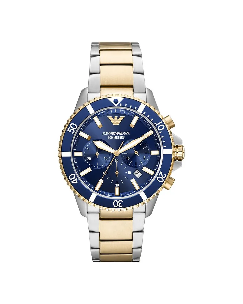 Emporio Armani Chronograph Bicolor