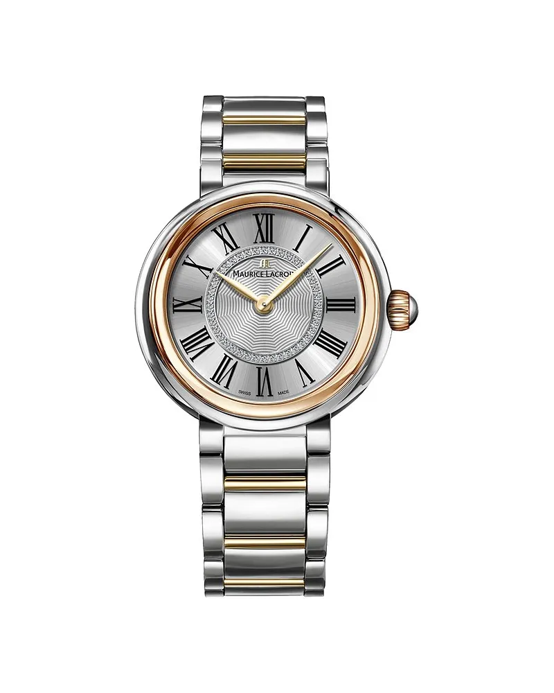 Maurice Lacroix Damenuhr Fiaba Round Bicolor