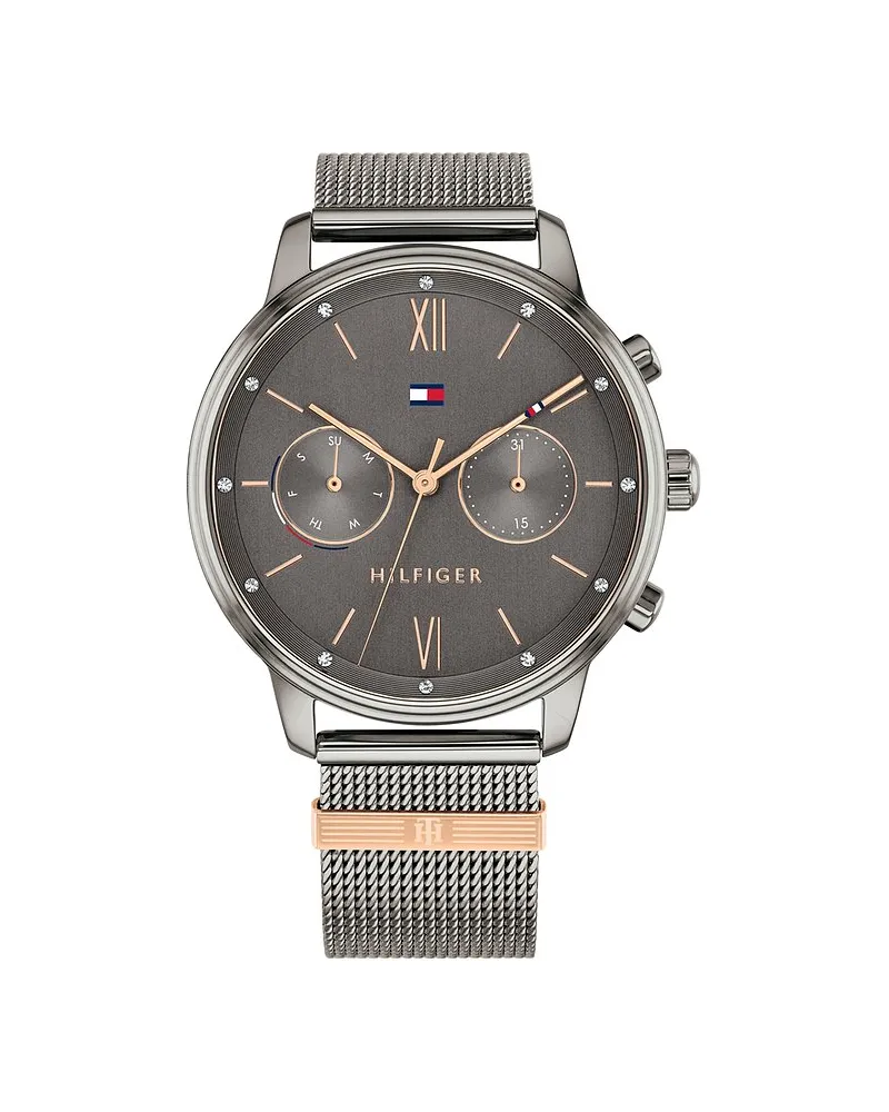 Tommy Hilfiger Damenuhr Grau