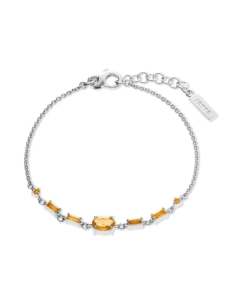 JETTE Armband Silber