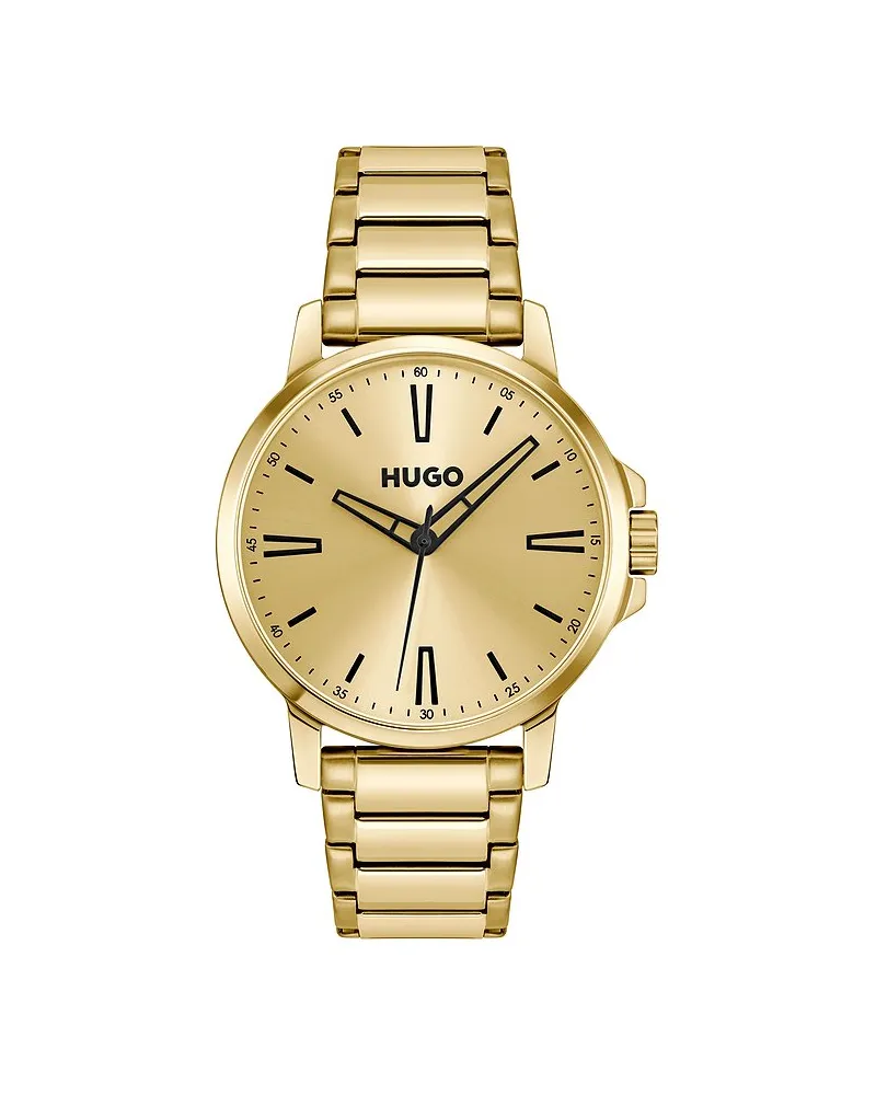 HUGO BOSS Herrenuhr #Smooth Gold
