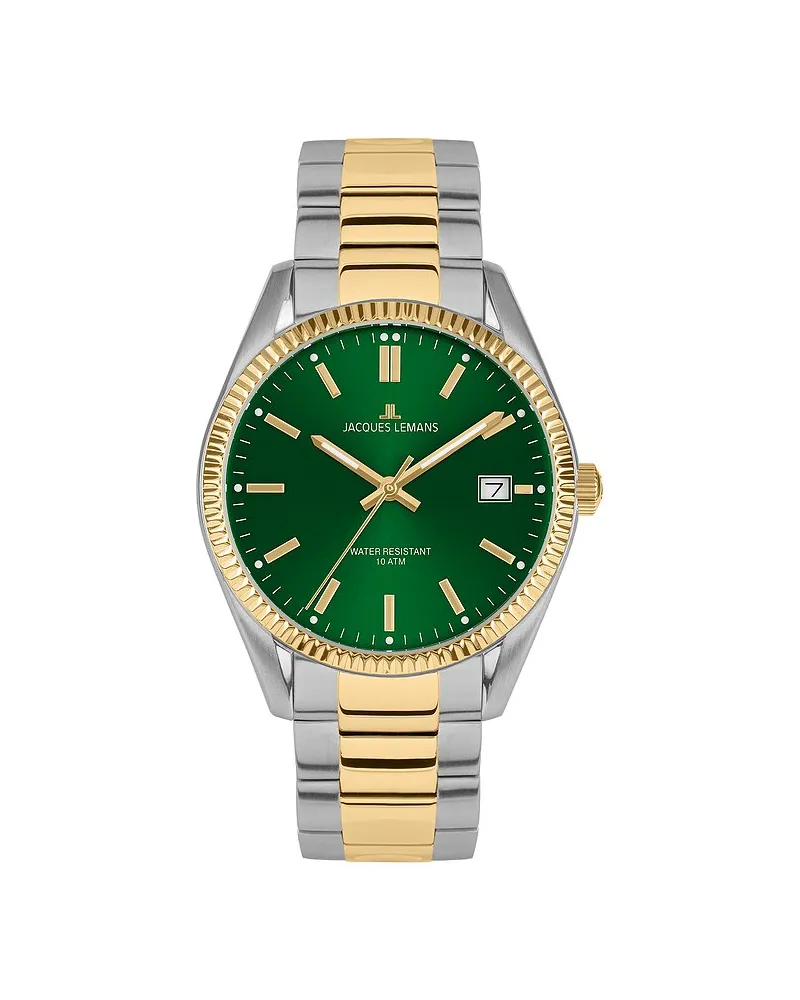 Jacques Lemans Damenuhr Derby Silber