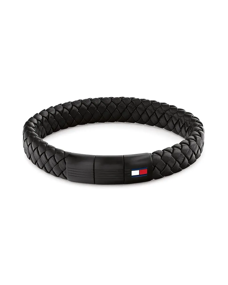 Tommy Hilfiger Armband ROUND BRAIDED BRACELET Schwarz