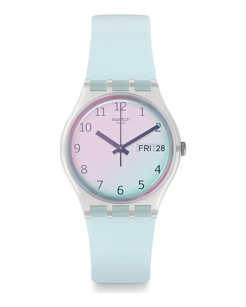 Swatch Unisexuhr Farblos