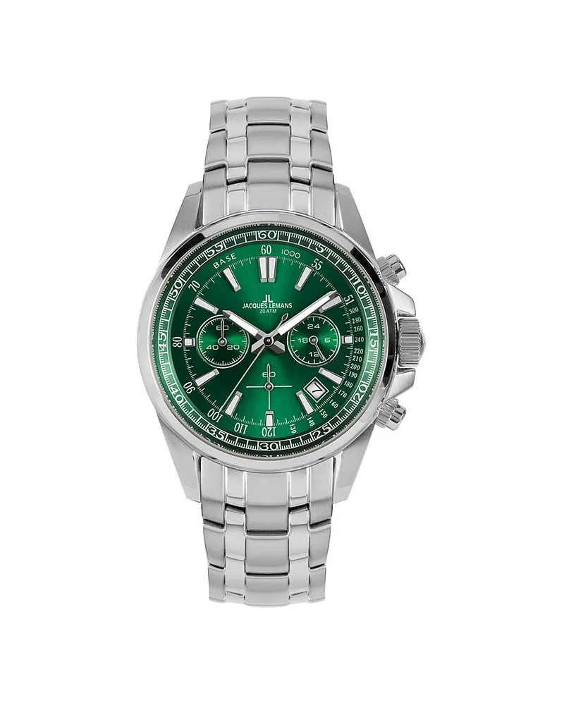 Jacques Lemans Chronograph Sport Silber